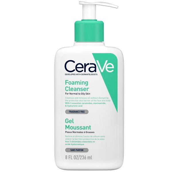 فوم شستشوی صورت سراوی Cerave – مخصوص پوست نرمال و چرب